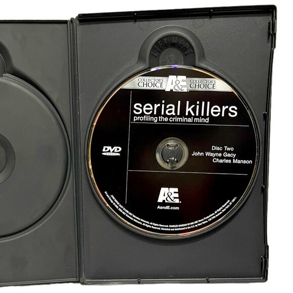 A&E Serial Killers: Profiling The Criminal Mind 2 Disc DVD Set - Picture 6 of 6